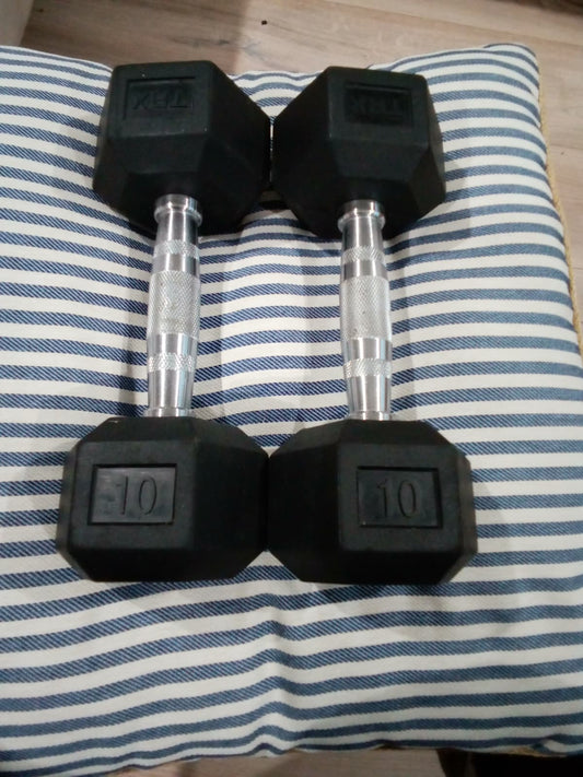 mancuernas de 10 lb